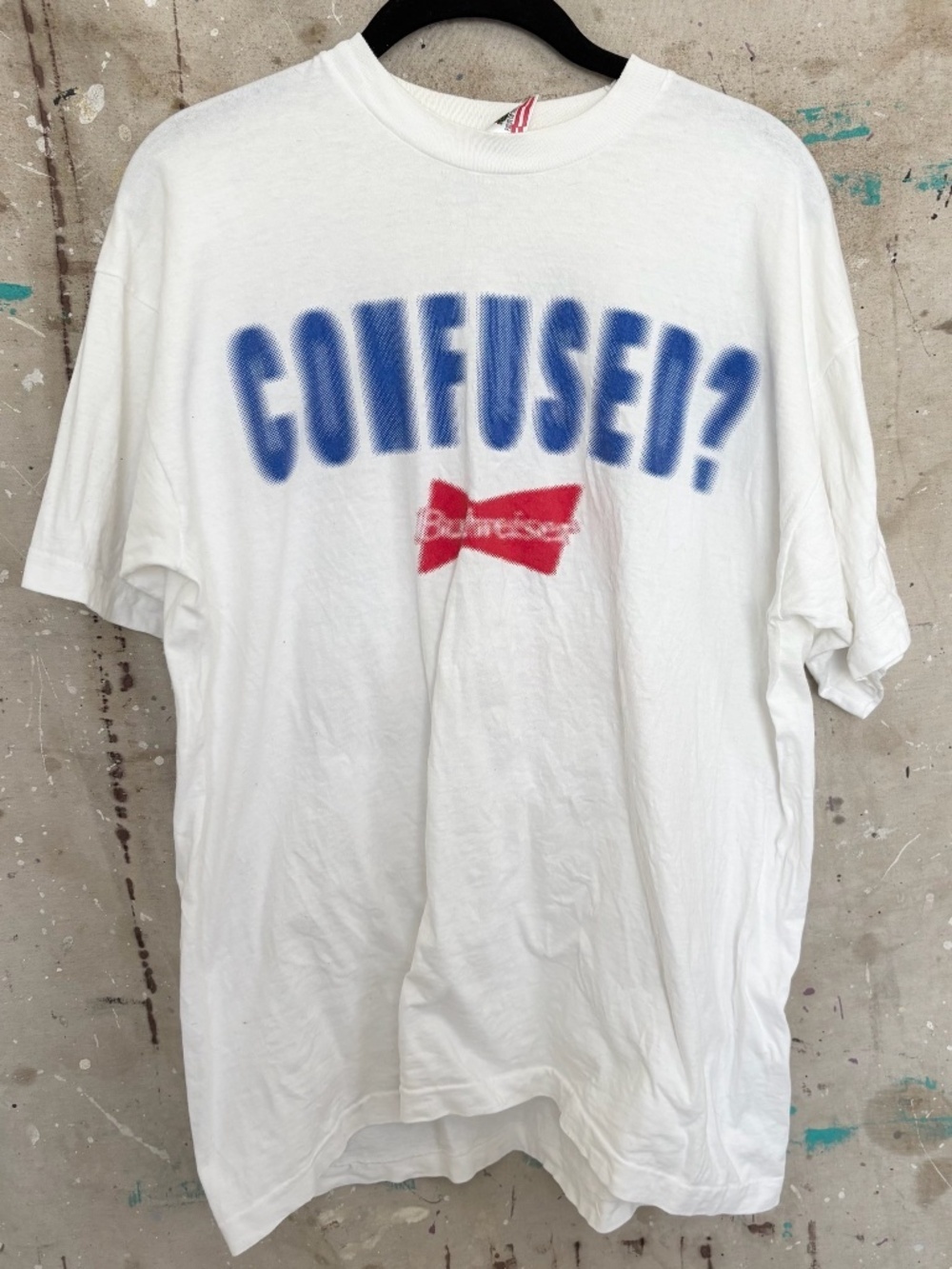 Confused? Budweiser Vintage 1995 T-Shirt